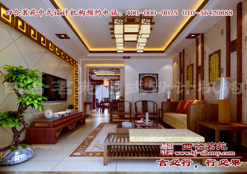 別墅中式裝修效果圖 別墅裝修一定要選擇好綠色植物。