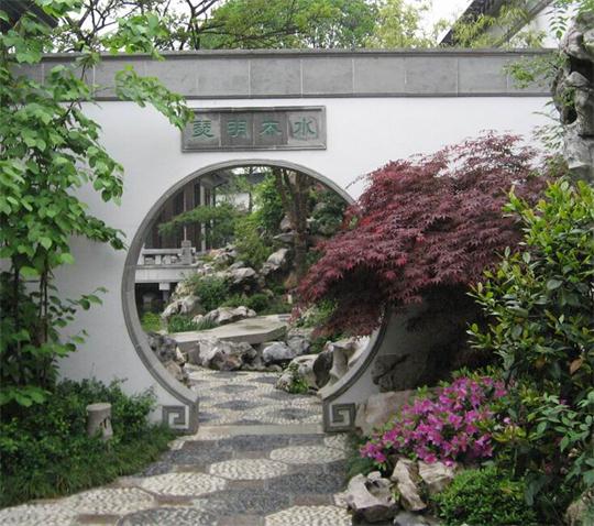 別墅室外環(huán)境欣賞 中式別墅庭院設(shè)計(jì)