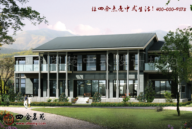 蒼翠蔥蘢的設(shè)計(jì)觸感 別墅院落設(shè)計(jì)新圖片欣賞